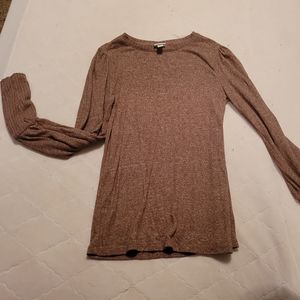 A New Day - tan sweater (XS)